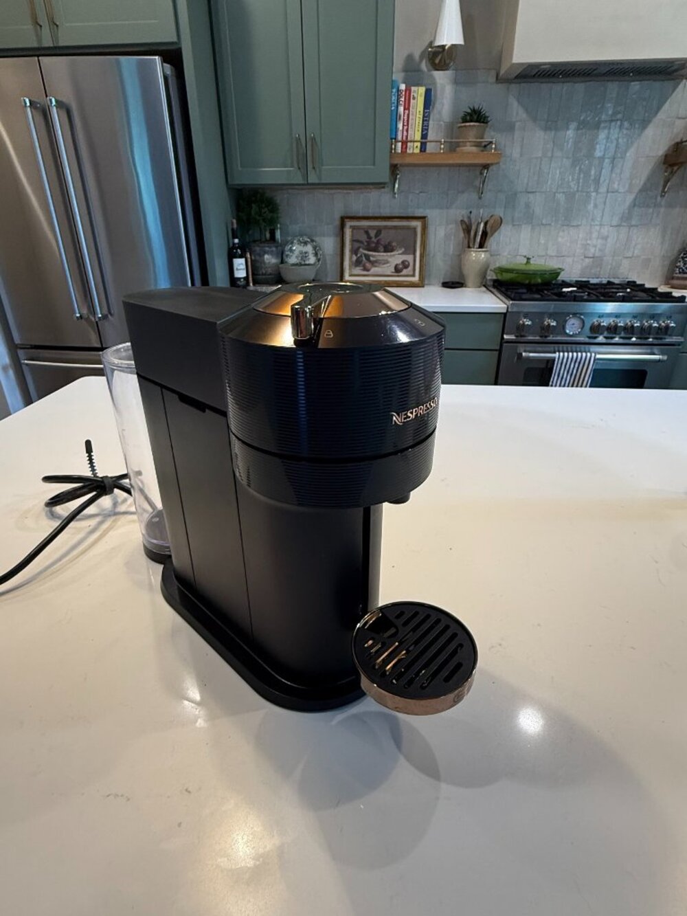 Nespresso Vertuo Next Premium Coffee & Espresso Machine Black Rose Gold